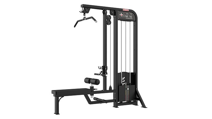 Small lat pulldown cheap machine