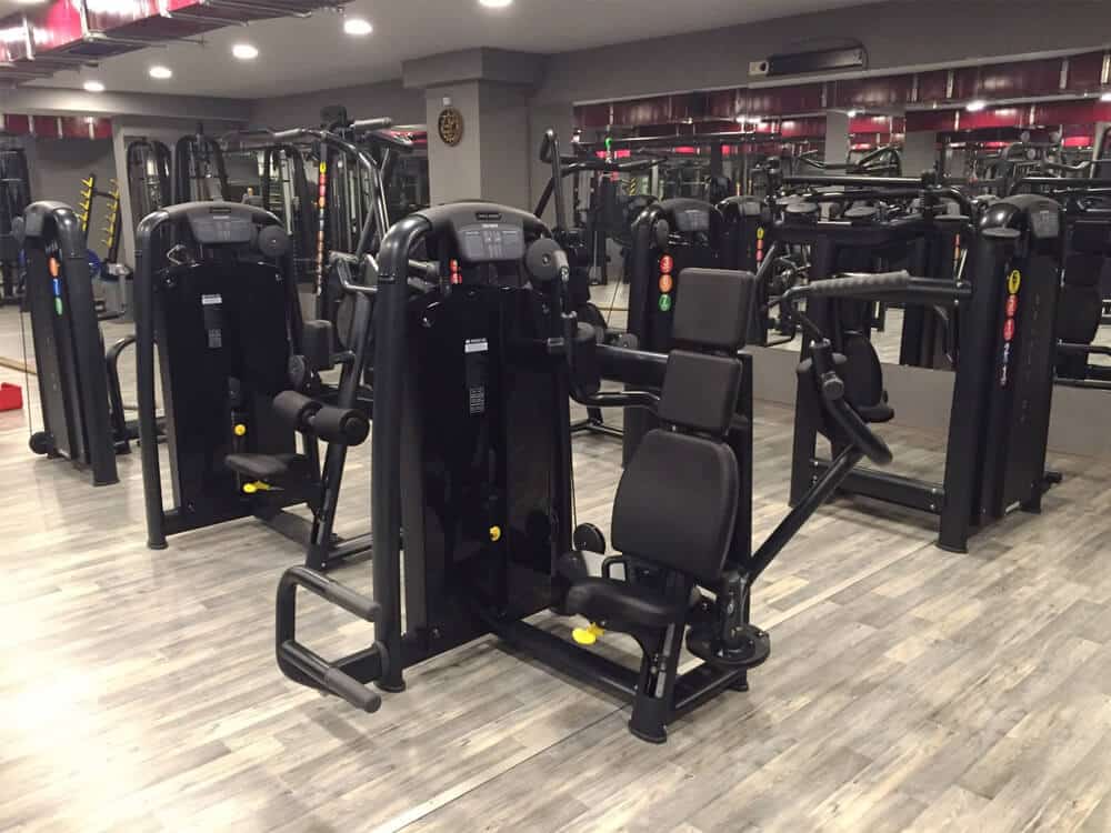 Successful gym project case with high-quality commercial fitness equipment and strength machines