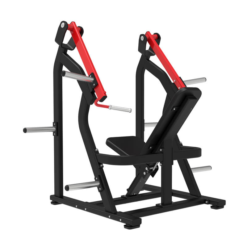 Gym Exercise ISO-Lateral Shoulder Press