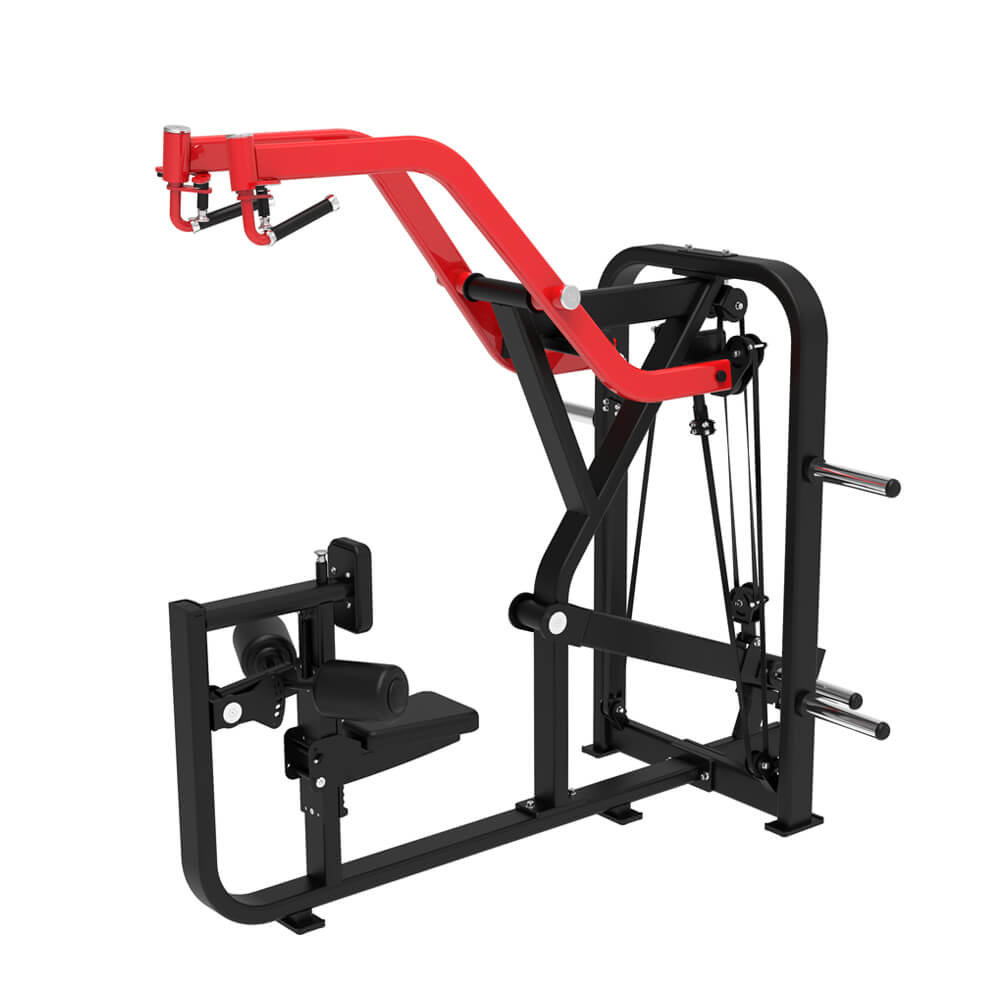 Plate Loaded Seated Multi High Row Machine