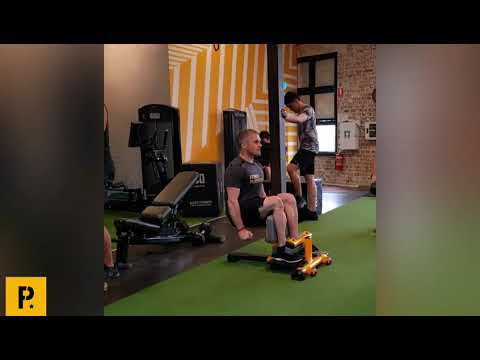 Sissy Squat Machine