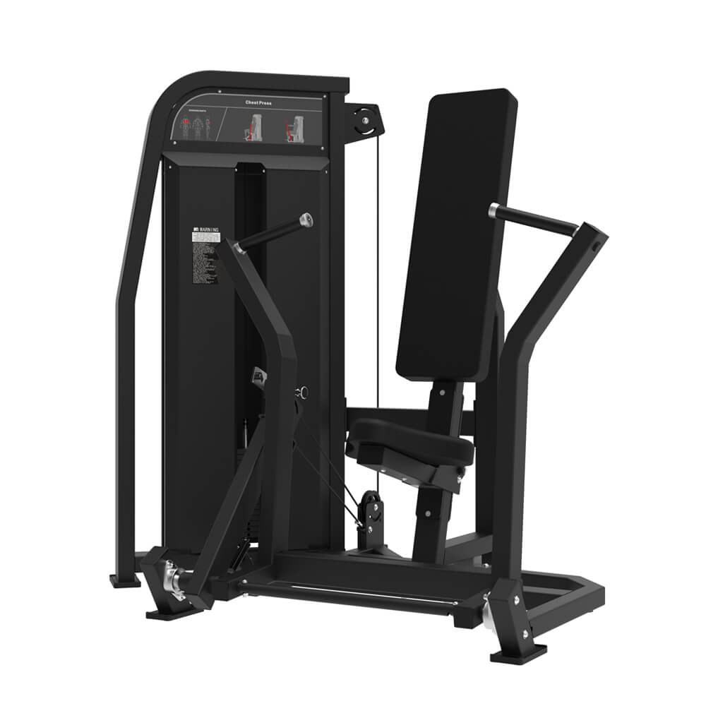 Seated Chest Press Machine for Chest Strength Training Fitness Equipment