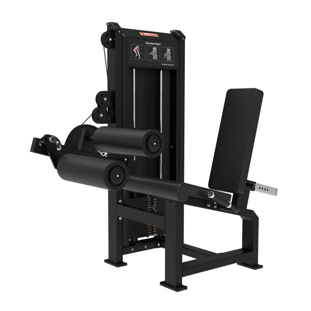 Seated Leg Curl Machine for Leg Strength Commercial Gym Equipment
