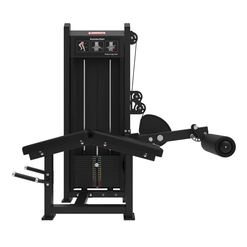 Prone Leg Curl Machine Hamstring and Leg Strength Equipment