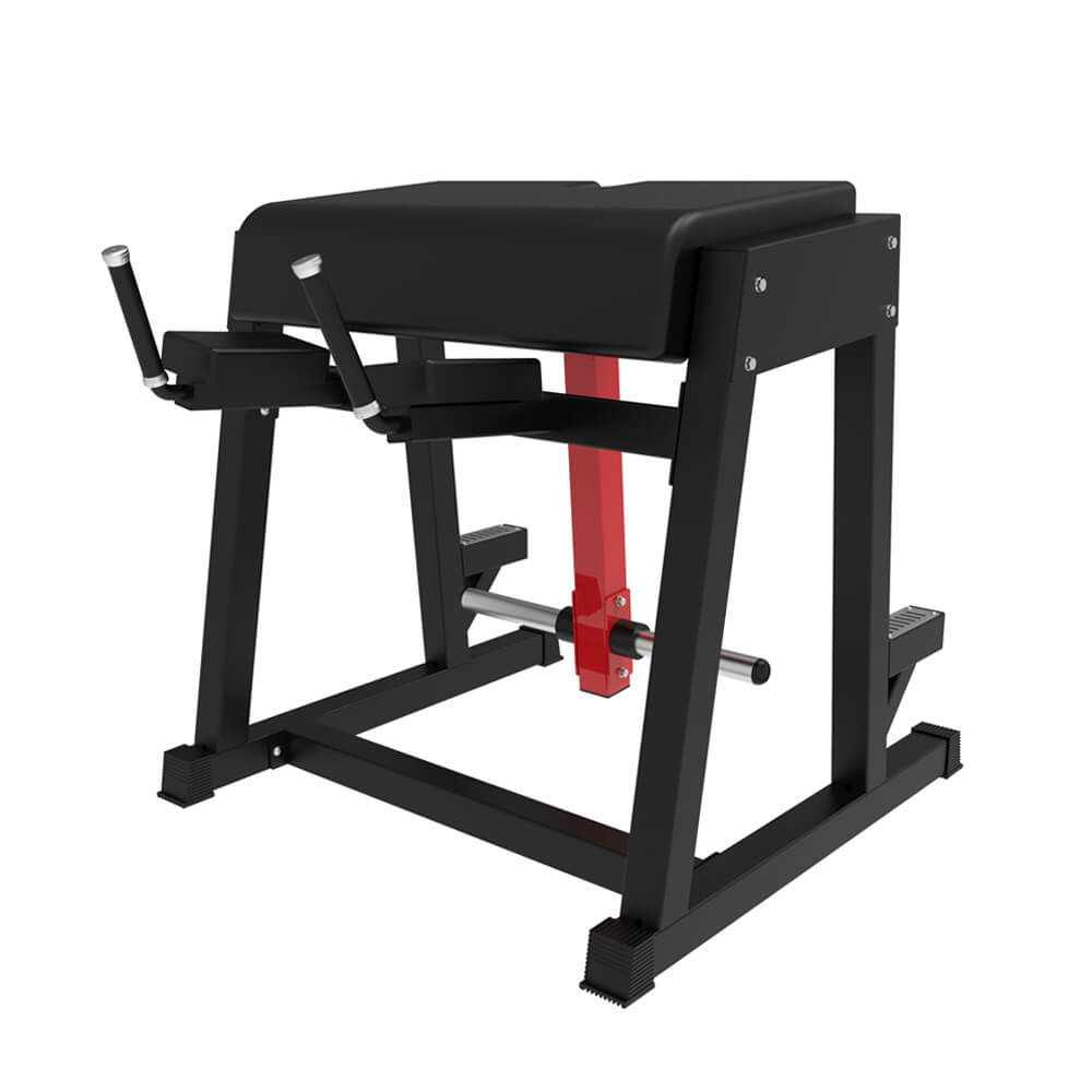 GC-5077 reverse hyper extension machine with padded support for lower back training