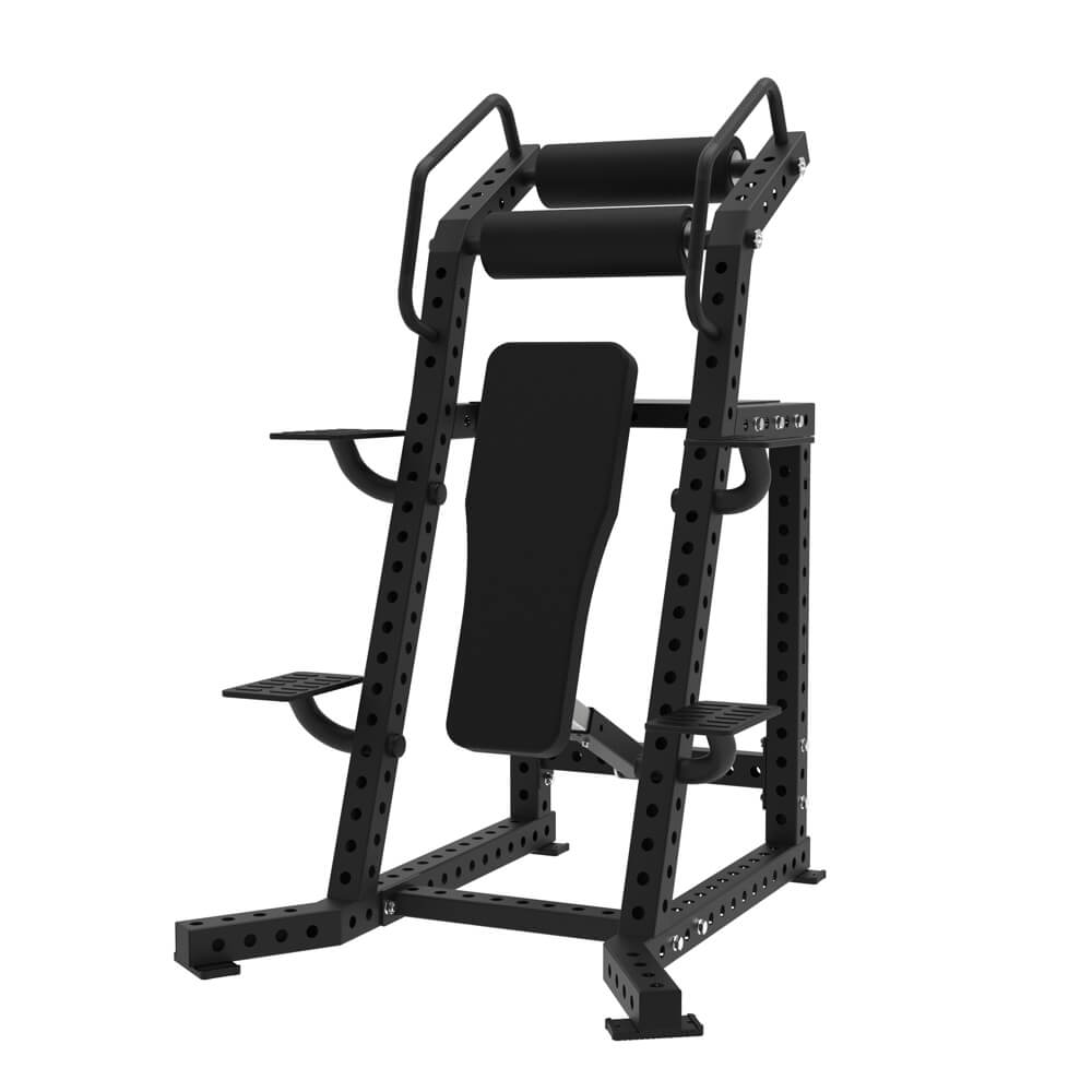 GC-5113 vertical crunch station with padded arm support for abdominal workouts
