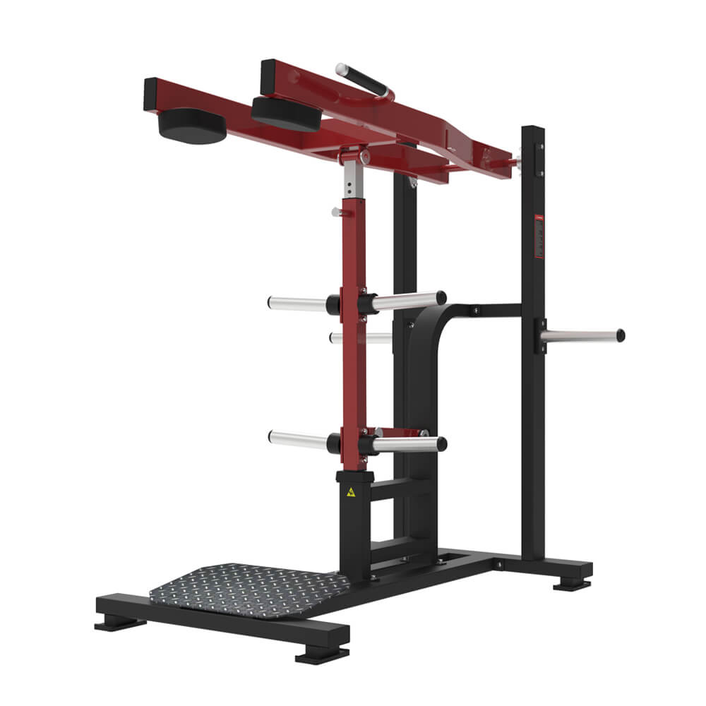 GC-5115 standing calf raise machine with shoulder pads for lower leg training