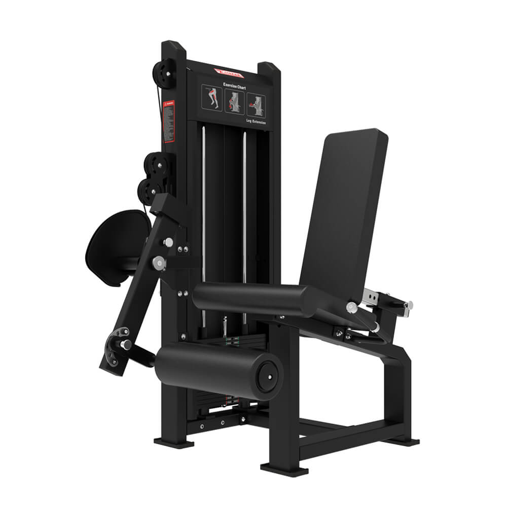 GS-5002 seated leg extension machine with adjustable leg pad for quadriceps training