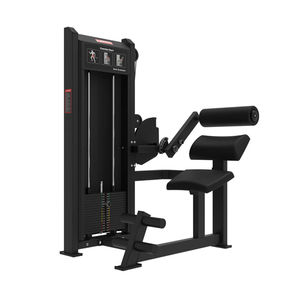 GS-5006 back extension machine designed for lower back and core muscle training