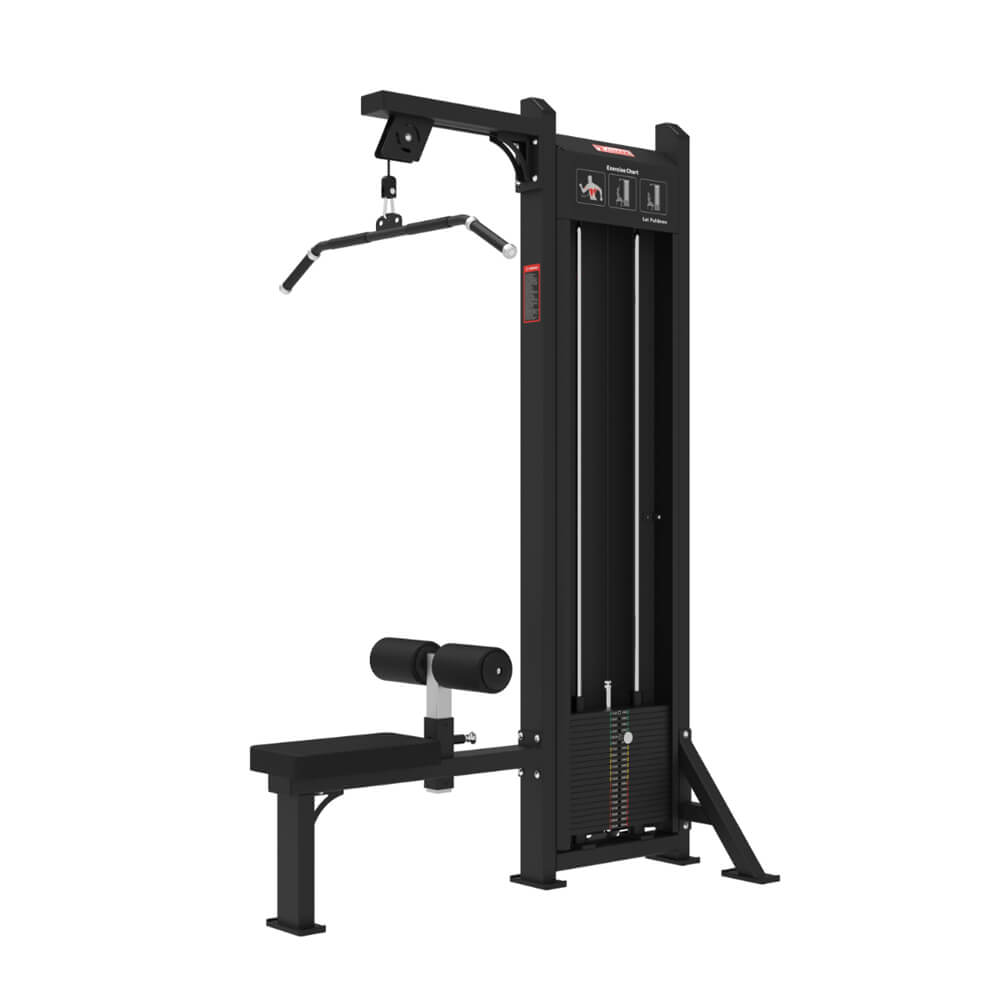 GS-5020 lat pulldown equipment with adjustable resistance system for gym training