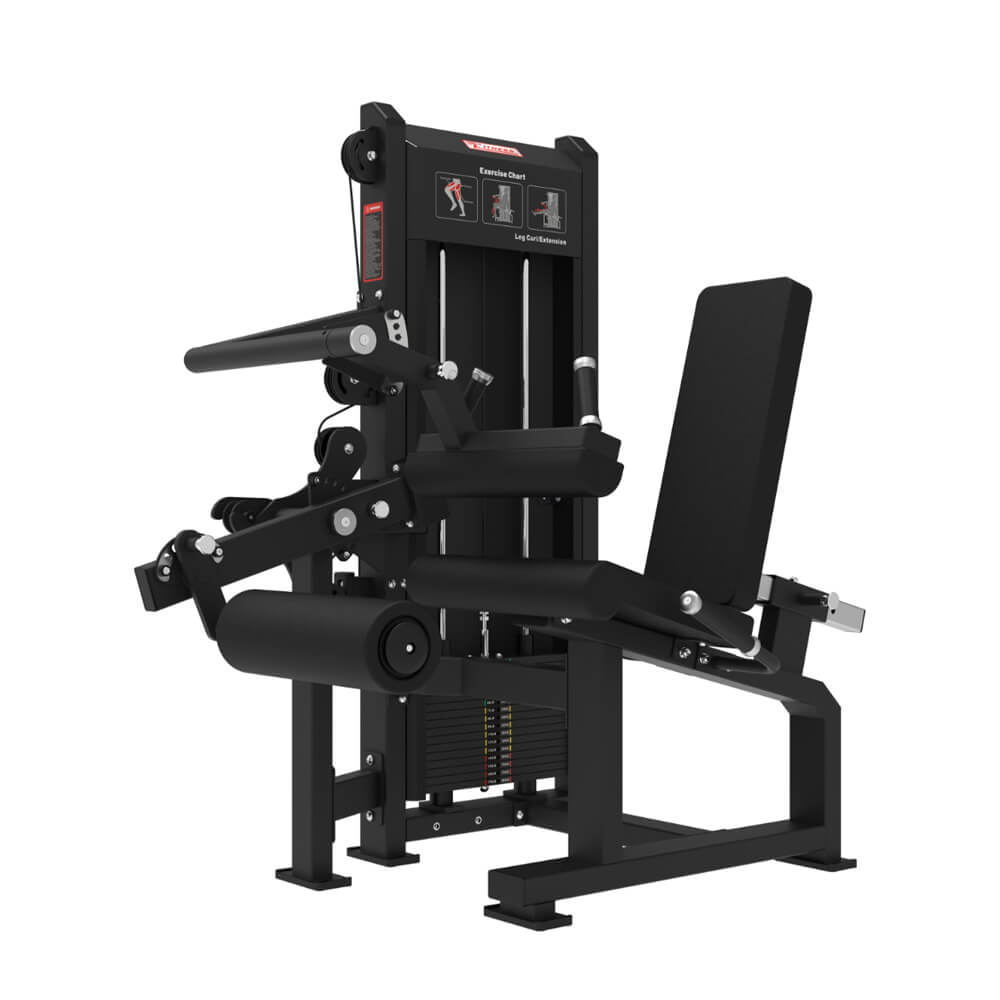GS-5055-1 dual leg machine combining curl and extension training functions