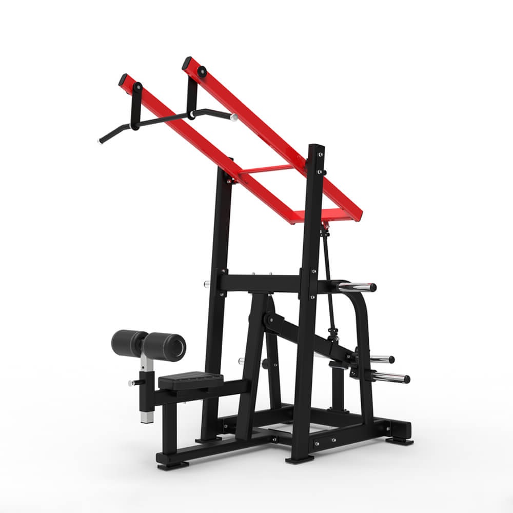 Classic Wide Pulldown Fitness Machine Heavy-Duty Steel Equipment
