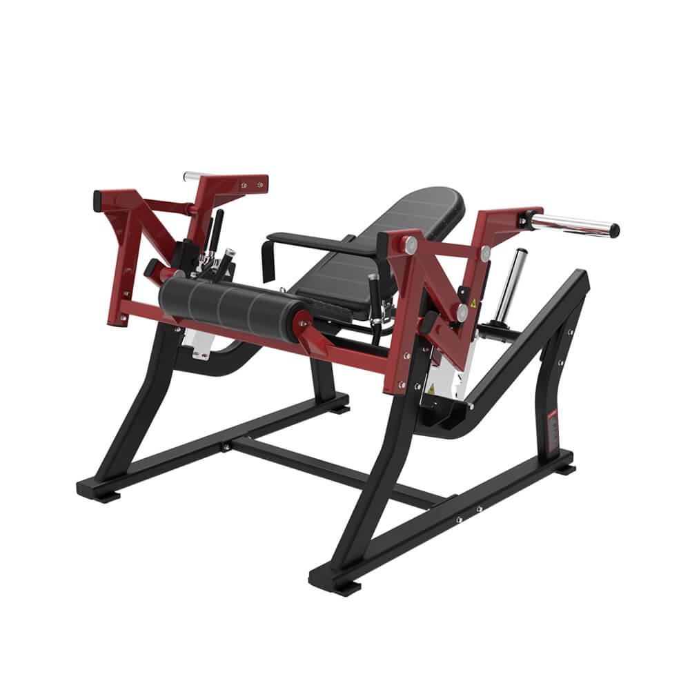 MP-8172 reverse glute ham machine with padded support for posterior chain exercises