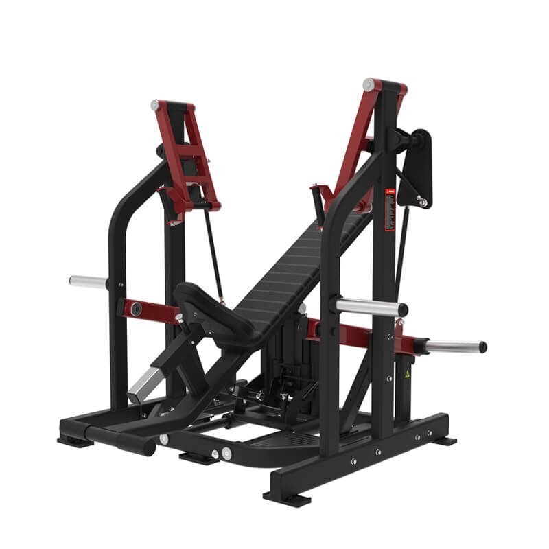 MP-8176 iso incline chest press machine with independent arm pressing movement
