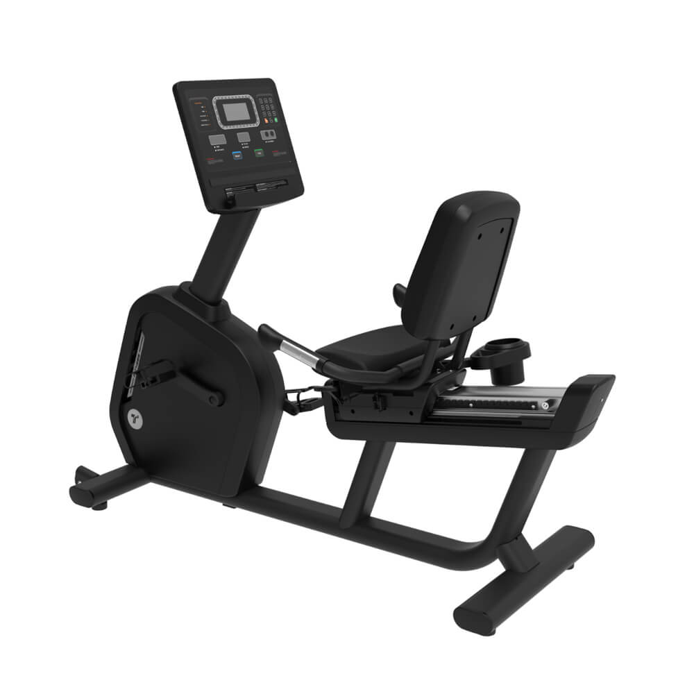 TZ-7045B recumbent bike with LED display and ergonomic seated cardio design
