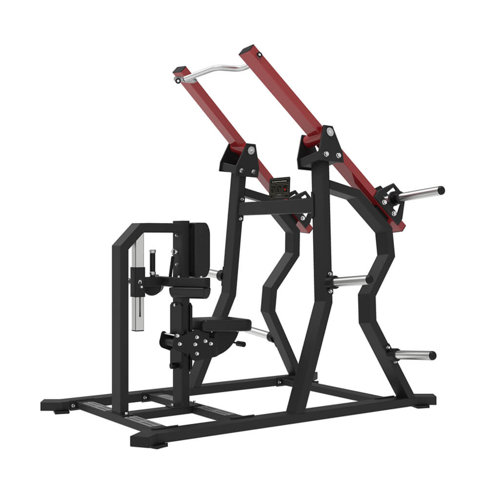 TZ-7712 iso lateral front lat pulldown machine with independent pulling arms