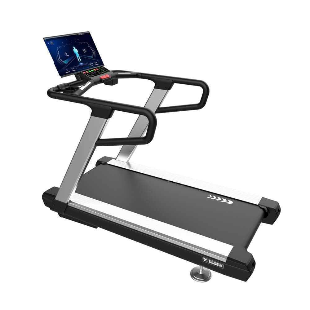 TZ-9200P commercial treadmill with Linux touch screen and wireless phone mirroring function
