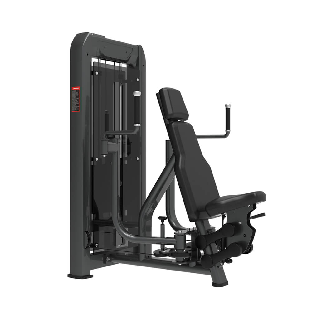 TZ-N8007 pectoral fly machine with arm pads for isolated chest exercises