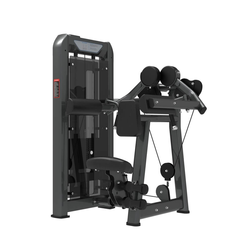 TZ-N8010 delt machine with padded seat and shoulder training movement design