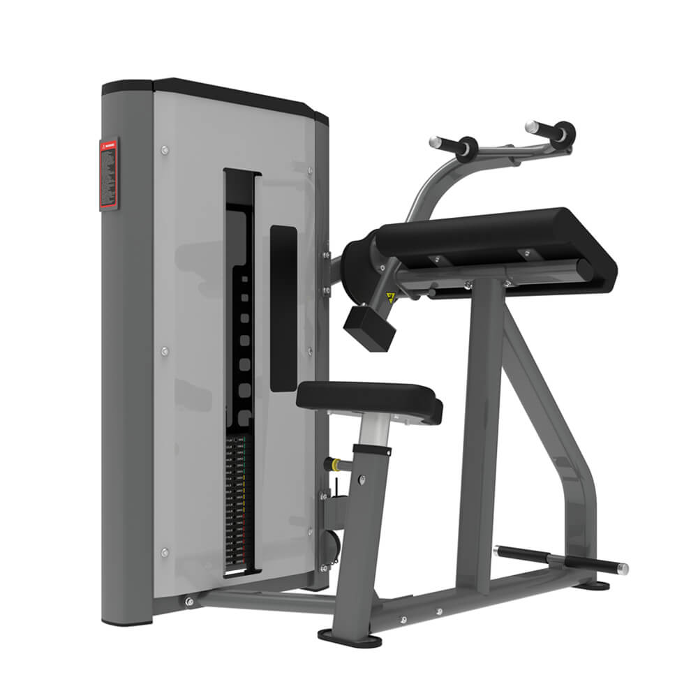 TZ-X8211 triceps extension machine with guided arm movement for strength workouts