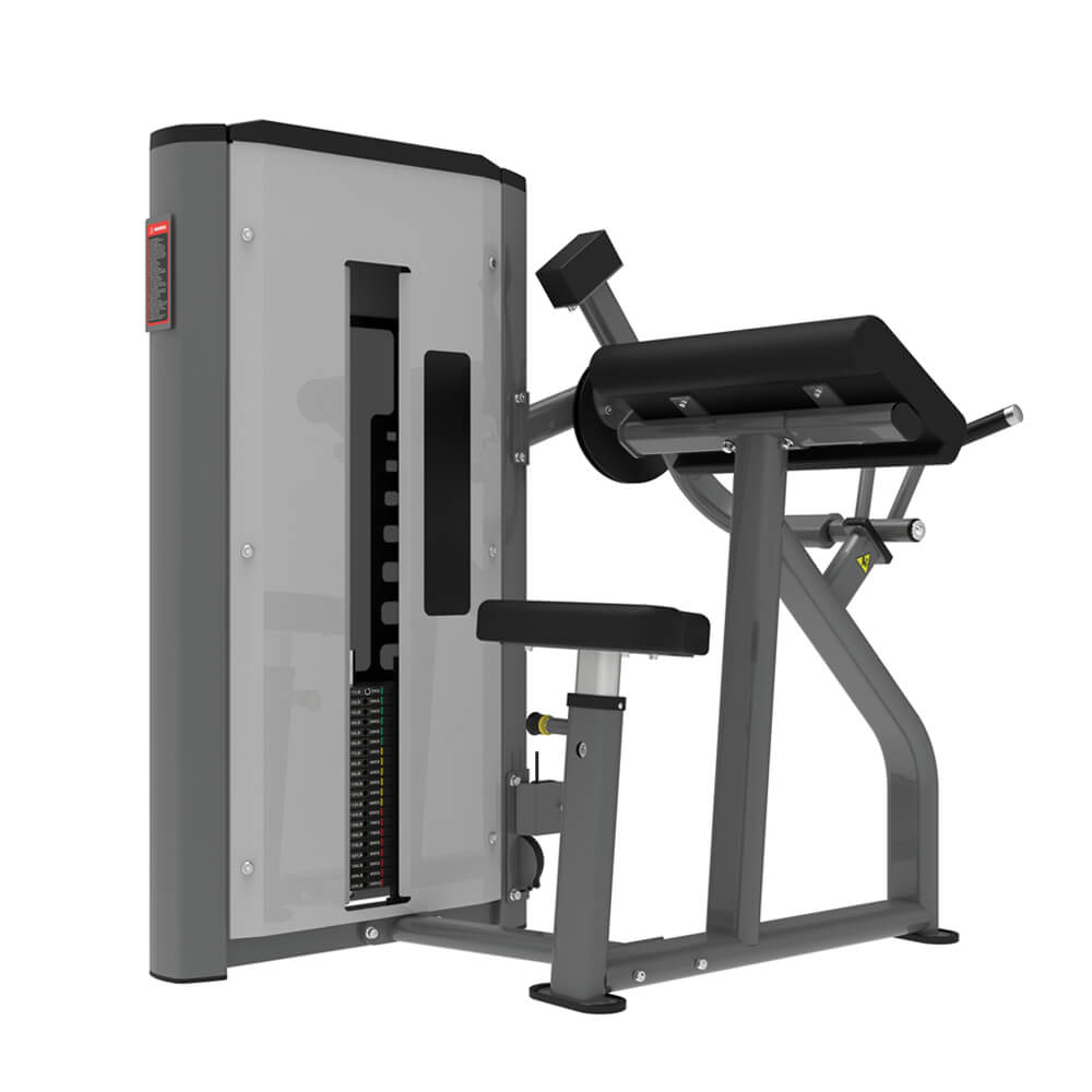 TZ-X8213 biceps curl machine with padded arm support for isolated arm training