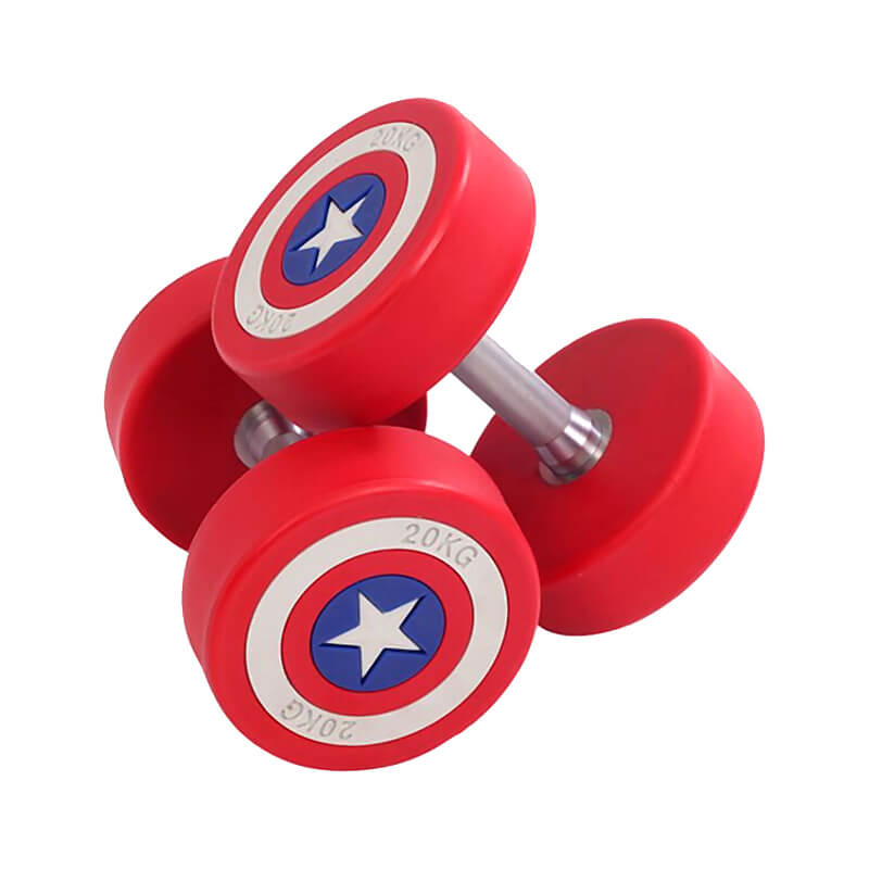 TZ 3055 Fixed Rubber Coated Dumbbell