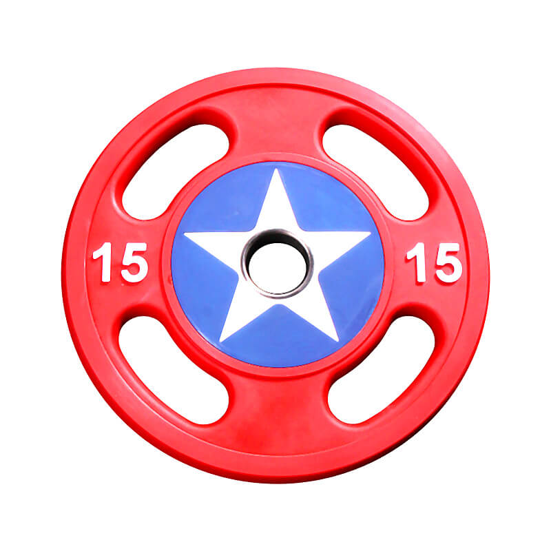 TZ 3056 Rubber Coated Olympic Plate