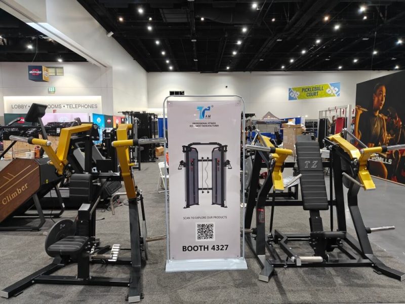 TZFitness strength machines and gym solutions at HFA 2026 USA